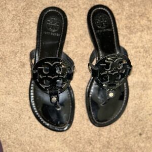 Sold!!
Tory Burch Black Miller Sandal
